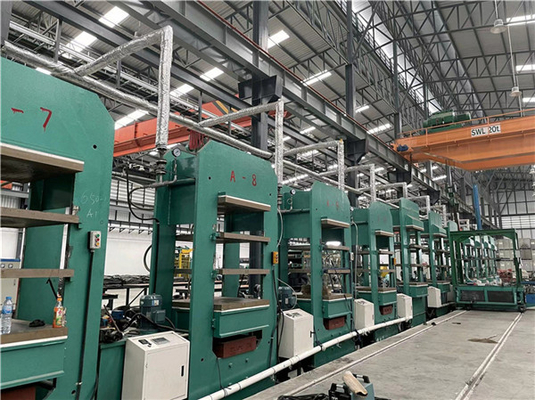 comprare Tipo di telaio Pressa per vulcanizzazione in gomma Pressa per vulcanizzazione a piastra PLC online manufacture