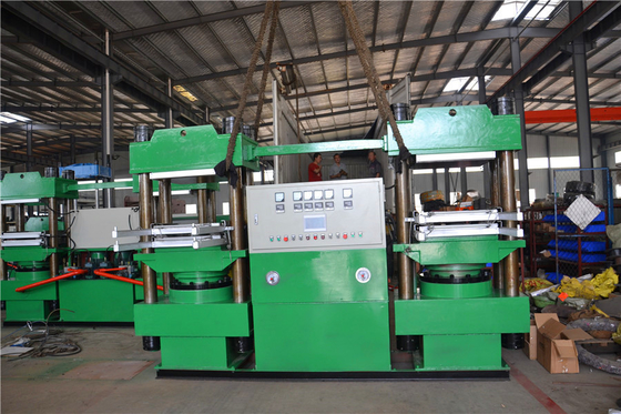 comprare Macchina per la vulcanizzazione della gomma a colonna PLC Doppia pressa per la vulcanizzazione idraulica della gomma online manufacture
