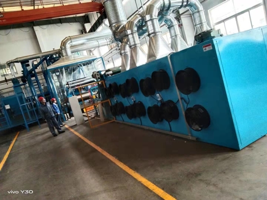 comprare PLC in lotti fuori dalla macchina di raffreddamento in gomma per film composto in lotti fuori dall'asciugatura ad aria più fredda online manufacture