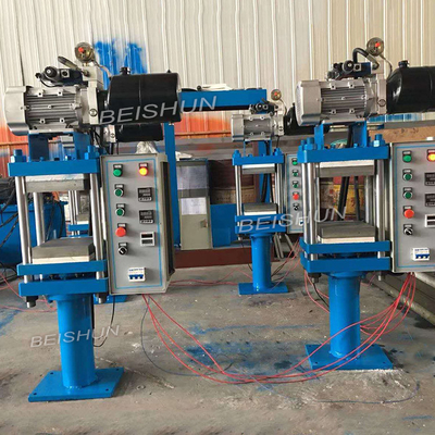 comprare Macchina per la vulcanizzazione della gomma da laboratorio a macchina per la produzione di gomma a colonna PLC online manufacture