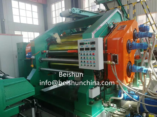 comprare Macchina di calandratore per fogli di gomma di larghezza 920 mm ad alta efficienza con lunghezza di rulli di 2000 mm online manufacture