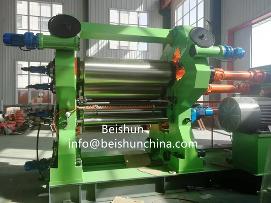 comprare Automazione del cuscinetto a secco a 4 rotoli Calandratore di gomma macchina di raffreddamento ad acqua online manufacture