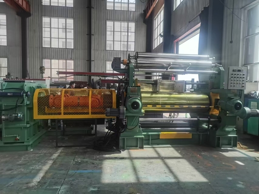 comprare Agua di raffreddamento due rulli di gomma di miscelazione mulino con sistema di controllo PLC online manufacture