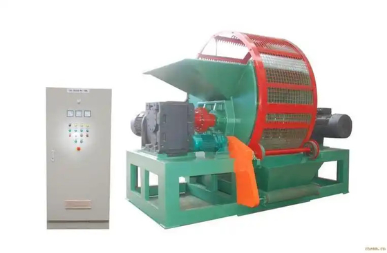 comprare Impianto automatico di frantumazione degli scarti di pneumatici con controllo PLC e coltello di frantumazione tipo DC53 online manufacture