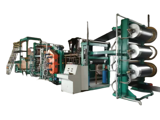 comprare Linea di calandratura della gomma a più strati Produce lamiere di gomma e nastri trasportatori di gomma online manufacture
