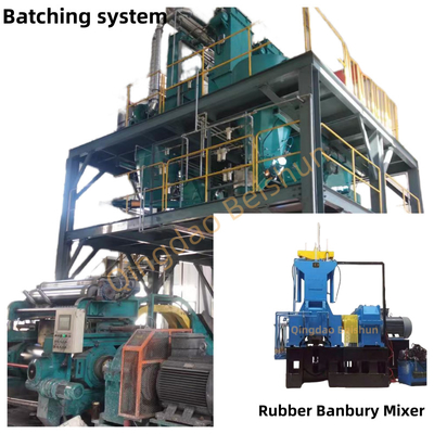 comprare 80L volume di lavoro di tipo cadente gomma Banbury Mixer adotta sistema di batch automatico online manufacture