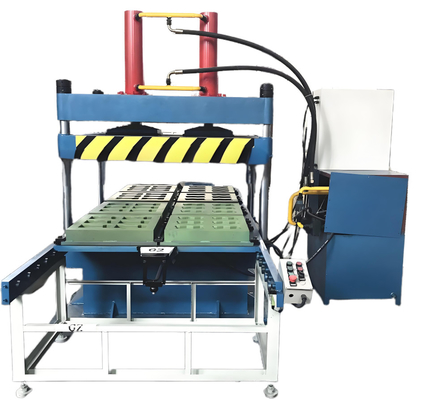 comprare 1200×1200 Macchina di vulcanizzazione della gomma per la fabbricazione di piastrelle per pavimenti di gomma online manufacture