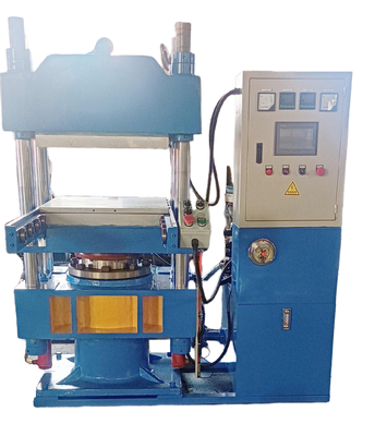 comprare PLC Automatic Mold Opening Rubber Vulcanizing Machine / Isolating Rubber Pad Making Machine online manufacture