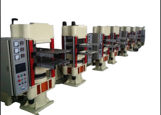comprare 160 Ton Fully Automatic Flat Vulcanizing Machine-2RT Mold Opening Hot Pressing Machine online manufacture