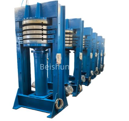 comprare Semi-automatic Electric Heating Hydraulic Four-layer Motorcycle Tyre Curing Press with 380V/50Hz Power and 220V/380V/Customized Voltage online manufacture