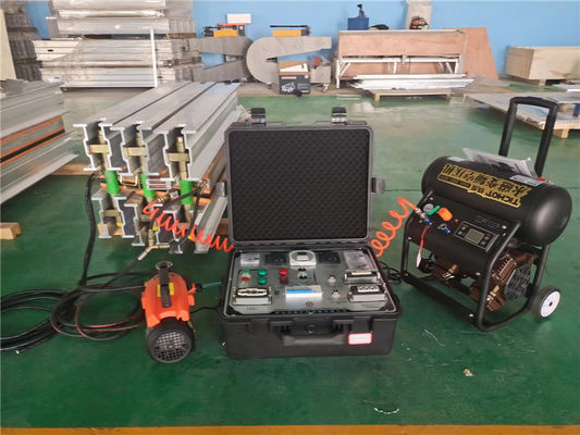 Buon prezzo Macchina di vulcanizzazione del nastro trasportatore portatile Macchina di giunzione del nastro trasportatore industriale in linea