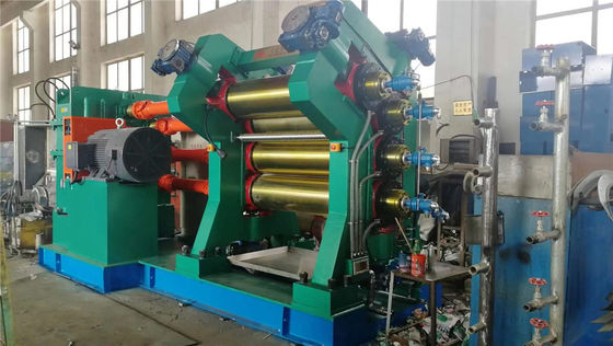 Buon prezzo Lunghezza di lavoro della calandra di gomma della macchina tre quattro del rullo della calandra di tecnologia avanzata 1500MM in linea