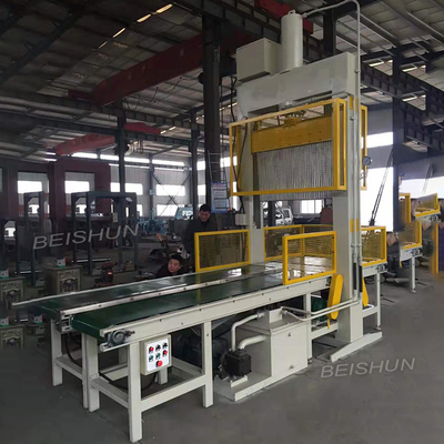 Taglierina per balle di gomma a pistone singolo tagliatrice di gomma idraulica automatica
