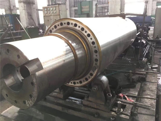 Buon prezzo Albero macchina in ghisa sferoidale, acciaio rapido, gomma, con lavorazione di precisione e rullo in acciaio forgiato in linea