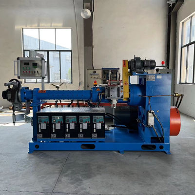 Buon prezzo XJW-90 Extruder a pin di gomma a alimentazione fredda a vite singole diametro 90 mm in linea
