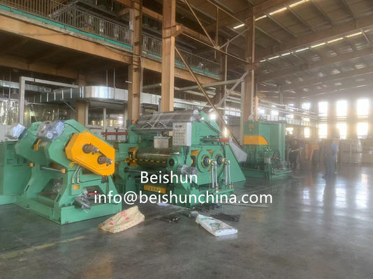 Buon prezzo Linea di produzione per la miscelazione della lamiera di gomma, per la magliatura e la calandratura in linea