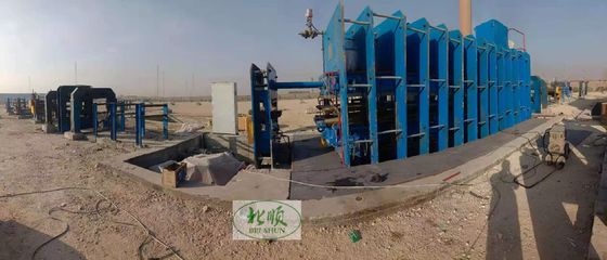 Buon prezzo Macchina di stampa vulcanizzatrice per gomma resistente personalizzabile per la produzione di nastro trasportatore in linea