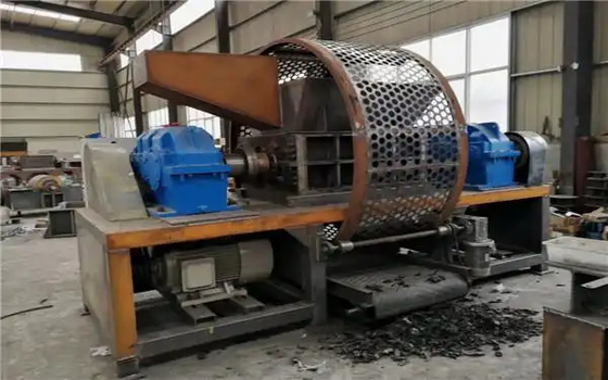 35kw*2 Tire da scarto per motori Trinciatore Tire di ingresso Dimensione inferiore a 1200 mm