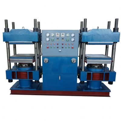 Buon prezzo Vulcanizzatore a compressione di gomma per riscaldamento elettrico per la progettazione di doppie stazioni in linea