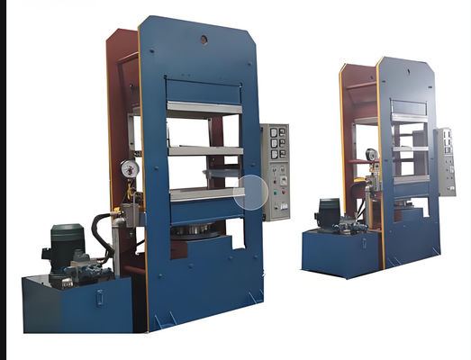 Qualità Macchina per la stampa vulcanizzatrice elettrica di gomma per riscaldamento con intervallo di pressione 0-25 MPa e controllo preciso della temperatura Fabbrica