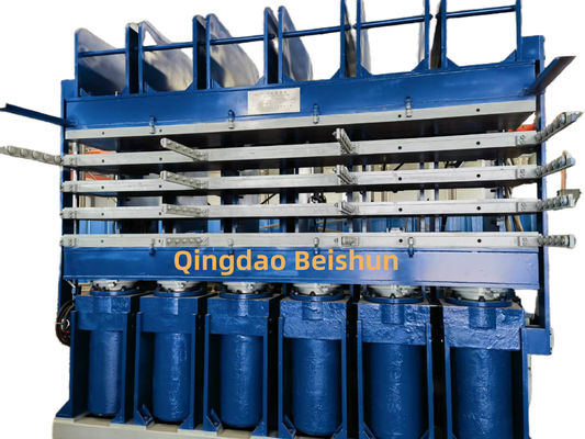 Buon prezzo Pressa di vulcanizzazione per pneumatici per camion di alta qualità 4 strati di pneumatici di gomma in linea