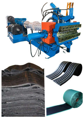 Buon prezzo XJD-150×16D Extruder a alimentazione fredda a canna a spillo per l'estrusione del battistrada e della lamiera di gomma negli impianti di produzione con vite profonde in linea