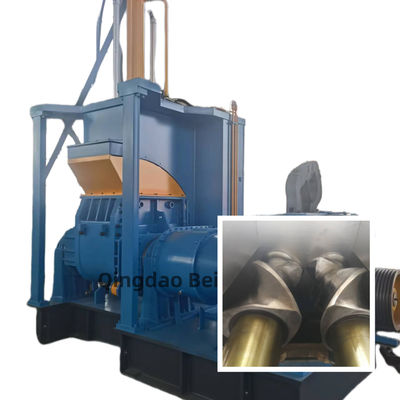 Buon prezzo Impastatrice idraulica per gomma con capacità di miscelazione di 55L e controllo PLC per una lavorazione efficiente della gomma in linea