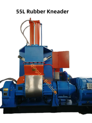 55L camera di miscelazione gomma Kneading Machine miscelatore di gomma utilizza PLC per controllare automaticamente il tempo di miscelazione