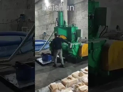 Miscelatore interno di gomma a vaso di ribaltamento da 55L per la linea di miscelazione automatica di gomma composta